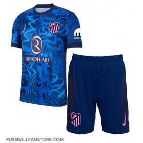 Atletico Madrid Replik 3rd trikot Kinder 2024-25 Kurzarm (+ Kurze Hosen)